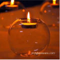 Szklane terrarium Piękna wisząca szklana świeca